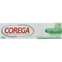 Los mejores  - Corega Crema Fijadora para Prótesis Dentales sin Sabor 40 g